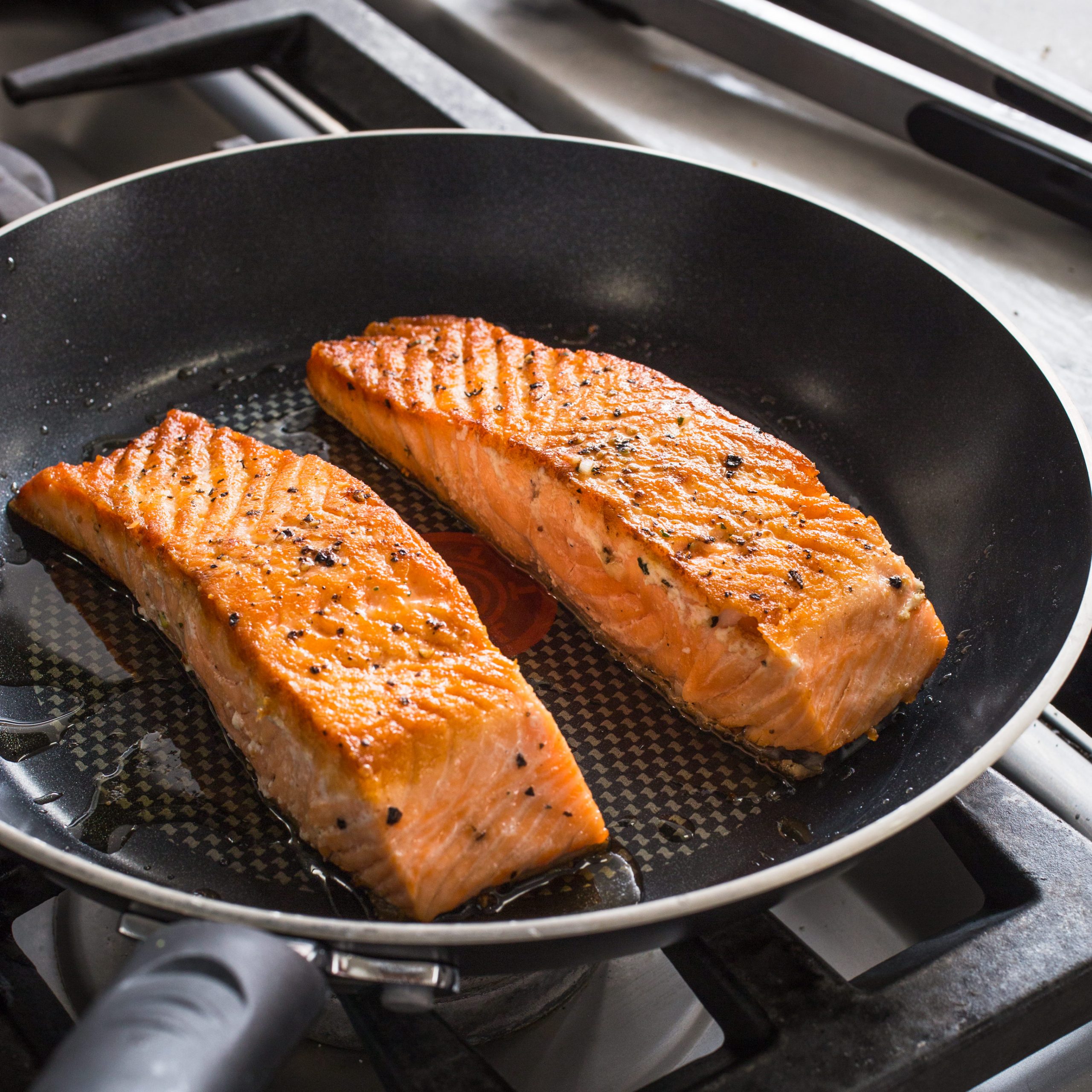 Pan seared Salmon