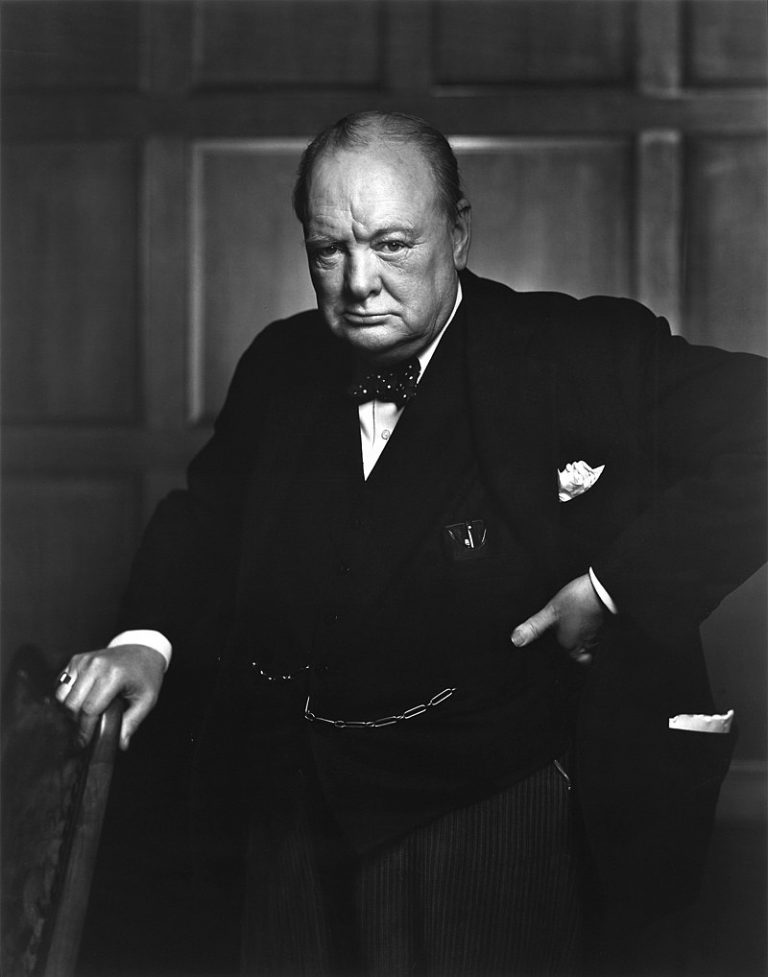 How did Churchill become a Smoker?