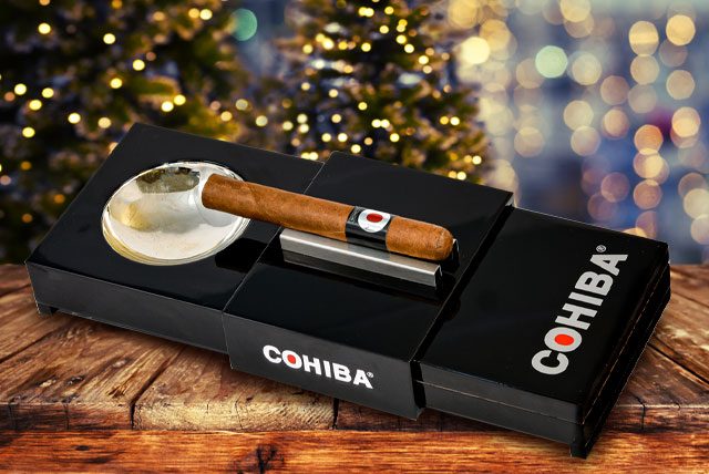 Gift for Blog Cohiba Sliding Humidor Ashtray Gift Set 640x428 1