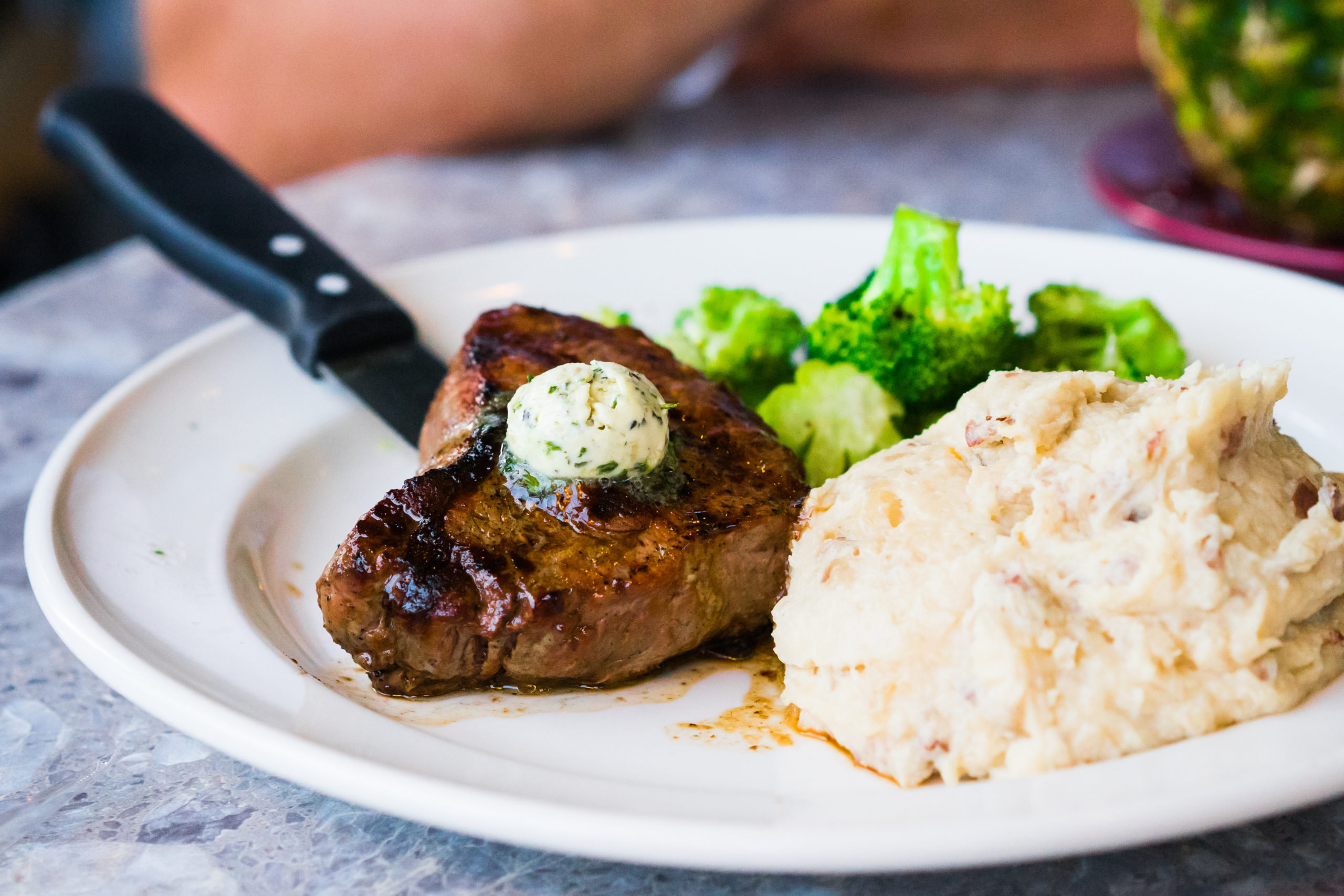 Pre gaming steak. But by pregaming, we mean "pre-cigar" pregaming