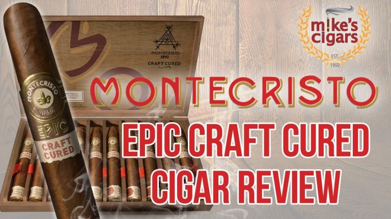 Montecristo Epic Craft Cured Cigar Review