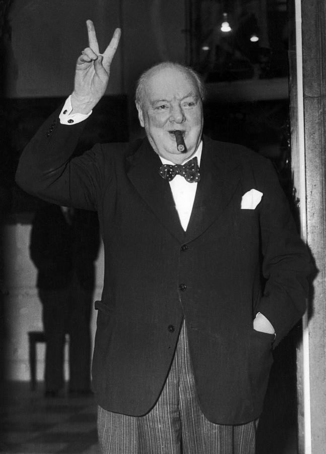 winston churchill and his victory v keystone france